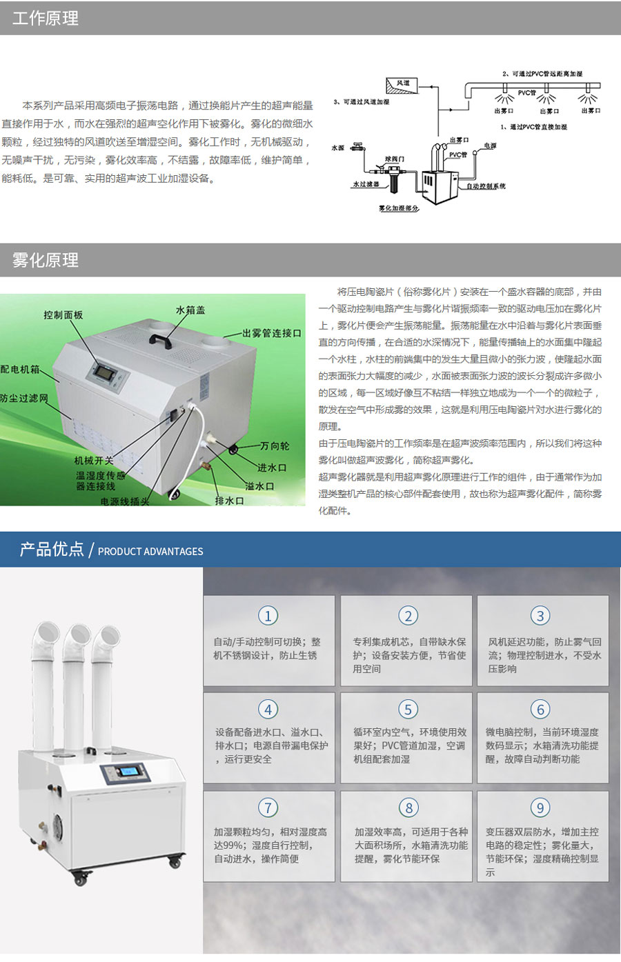 CY-CS 9KG超聲波加濕器